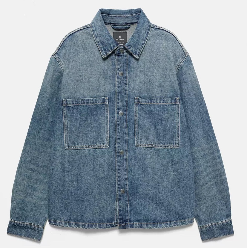 overhemd spijker denim blouse